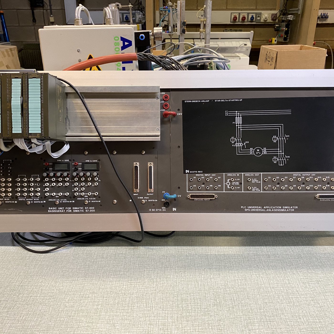 Banc didactique d’automate programmable