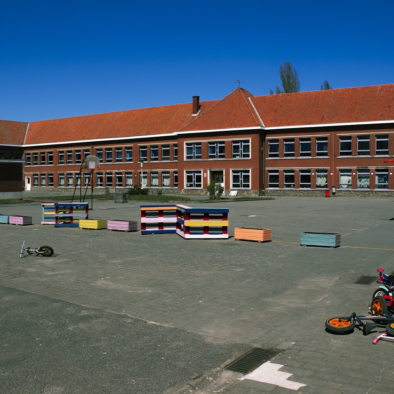 Cour de récréation du fondamental