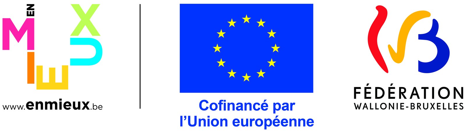 En Mieux – Cofinancé par l’Union européenne – Fédération Wallonie-Bruxelles